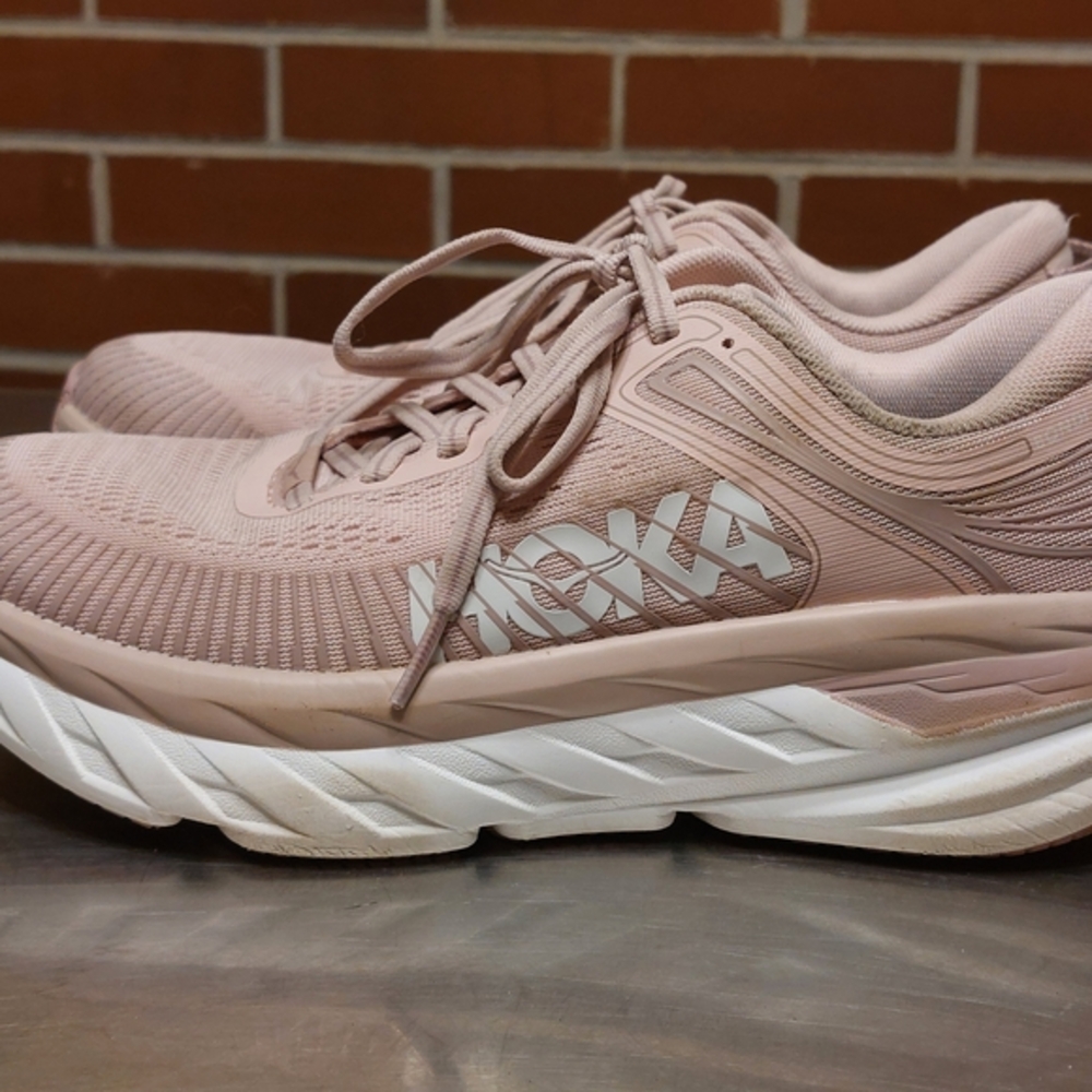 HOKA ONE ONE Bondi 7 Women's Pink Running Shoes